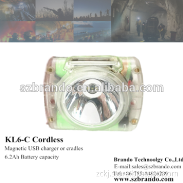 KL6LM-C Cordless LED Miners Lamp with USB Charger